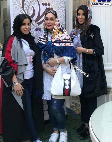 عکس جنجالی الهام حمیدی با لباس خانه