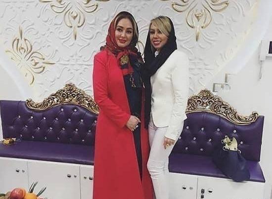 عکس جنجالی الهام حمیدی با لباس خانه