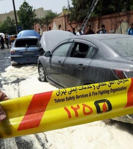 عکس ماشین امین زندگانی