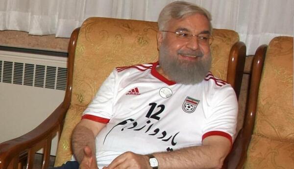 عکس گوشی حسن روحانی