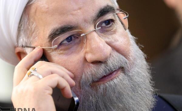 عکس گوشی حسن روحانی