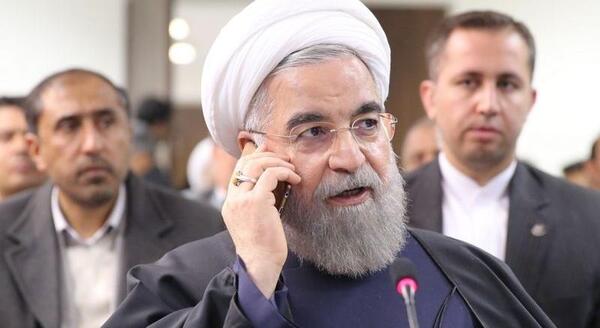 عکس گوشی حسن روحانی