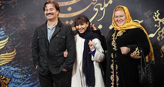 عکس بهاره رهنما با خانواده