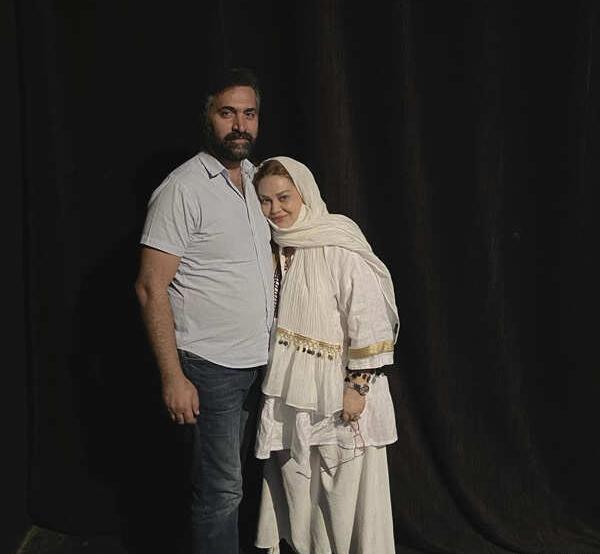 عکس بهاره رهنما در فوت پدرش