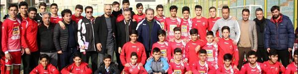 عکس تیم جوانان پرسپولیس