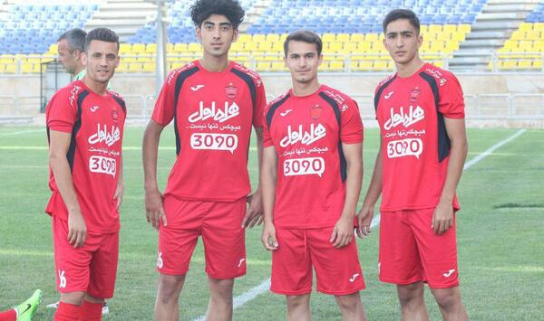 عکس تیم جوانان پرسپولیس