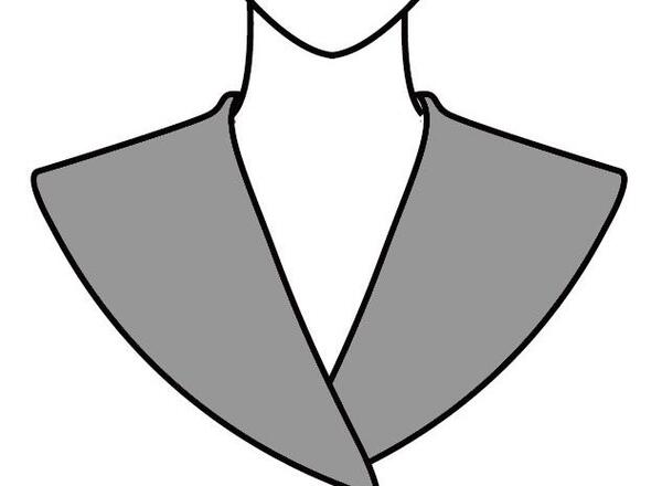 عکس یقه فرانسوی