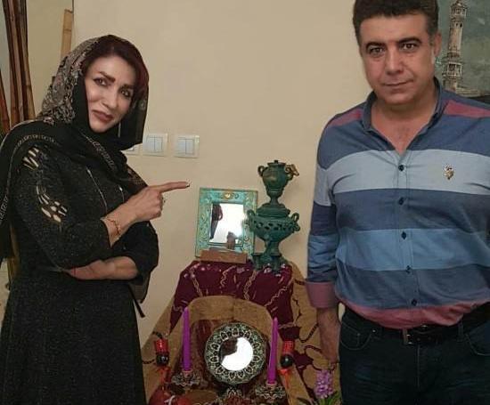 عکس حسن شکوهی و همسرش
