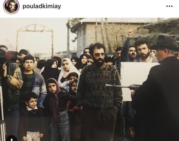 عکس کودکی پولاد کیمیایی