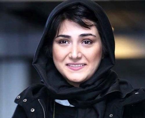 عکس باران کوثری با پدر و مادرش
