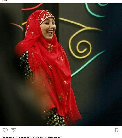 عکس بهنوش بختیاری با لباس بختیاری