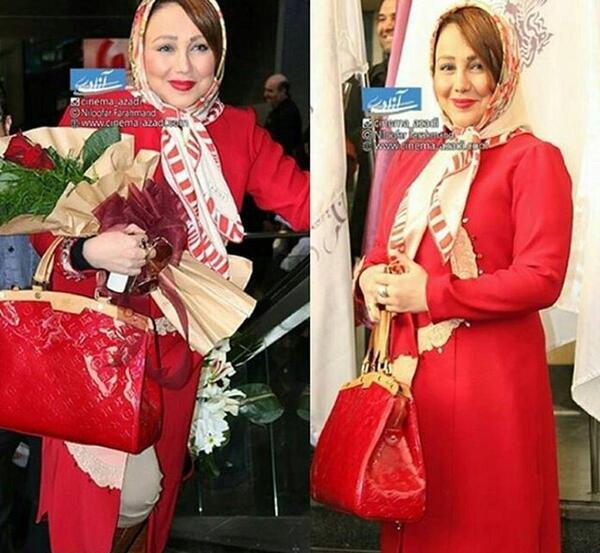 عکس بهنوش بختیاری با لباس بختیاری