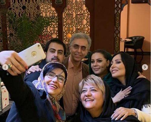 عکس نوید حیدری شوهر پرستو صالحی