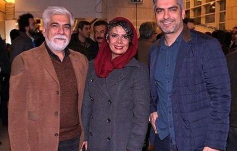 عکس پدر و مادر حسین پاکدل