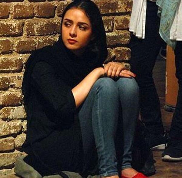 عکس ترانه علیدوستی با ساپورت