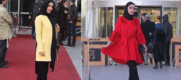 عکس های الهه حصاری در جشنواره فیلم فجر