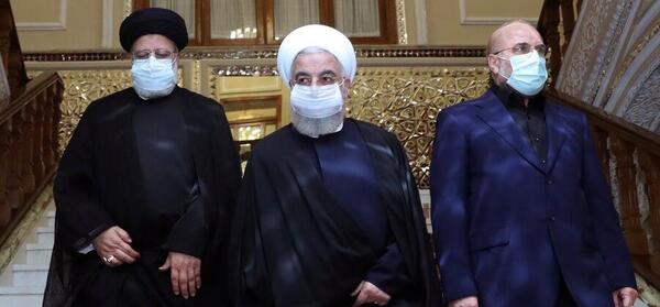 عکس روحانی رئیسی قالیباف