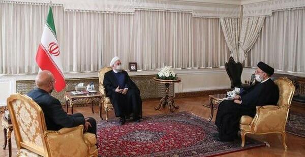 عکس روحانی رئیسی قالیباف
