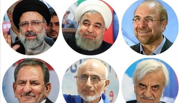 عکس روحانی رئیسی قالیباف