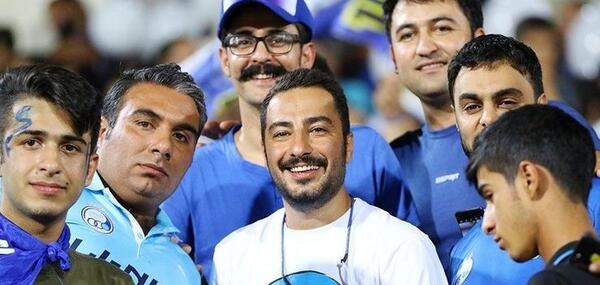 عکس امیرحسین آرمان استقلالی است یا پرسپولیسی