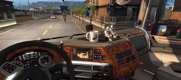 عکس بازی euro truck simulator
