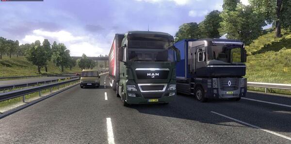 عکس بازی euro truck simulator