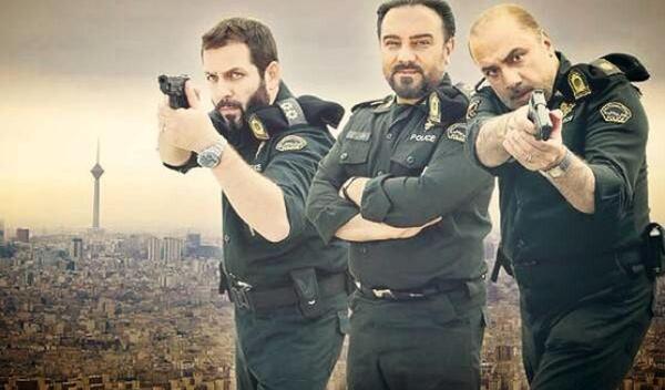 عکس امیررضا دلاوری در سریال گشت پلیس