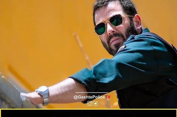 عکس امیررضا دلاوری در سریال گشت پلیس