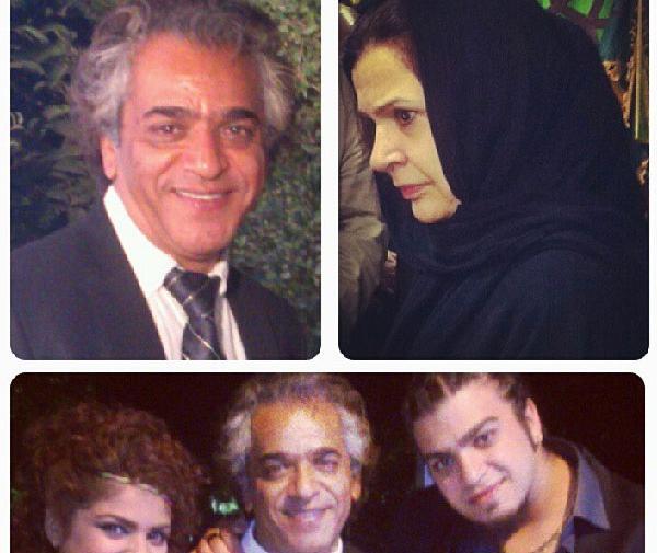 عکس افسر اسدی و دخترش