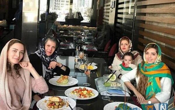 عکس خواهرزاده بهنوش طباطبایی