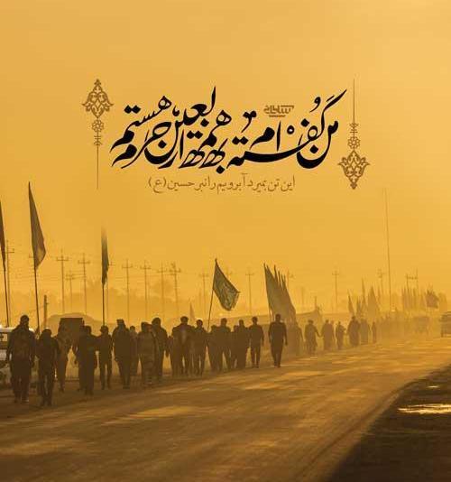 عکس پیاده روی اربعین برای استوری
