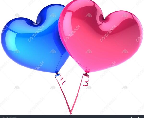 عکس دوتا قلب عاشقانه