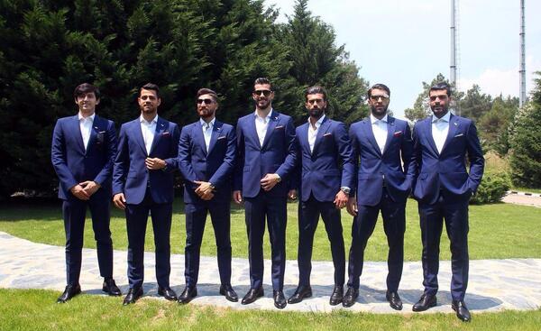 عکس بازیکنان تیم ملی در روسیه