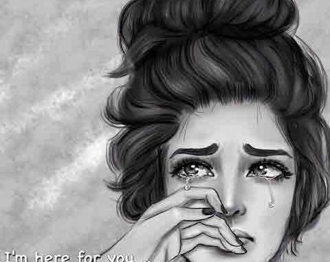 عکس گریه دختر با کیفیت