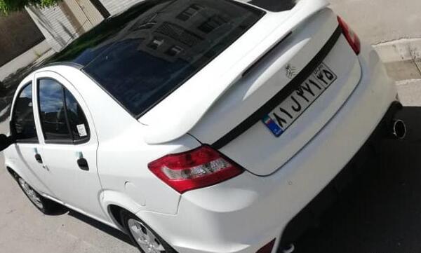 عکس داخل صندوق عقب ساینا