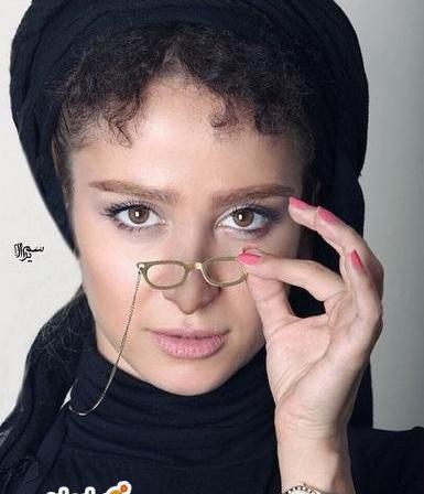 عکس الناز حبیبی قبل عمل بینی