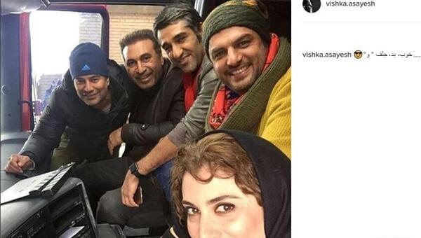 عکس پژمان جمشیدی سام درخشانی