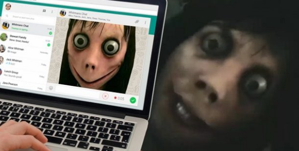 عکس مومو ترسناک هکر