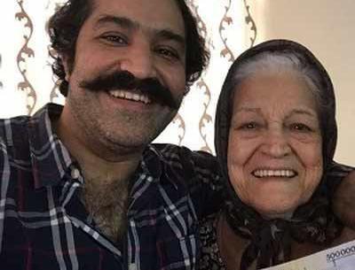 عکس افشین هاشمی با همسرش