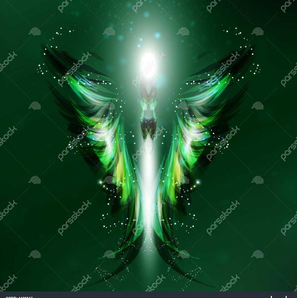 عکس فرشته نورانی