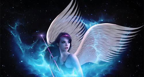 عکس فرشته نورانی