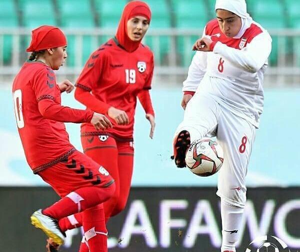 عکس فوتبال زنان افغانستان
