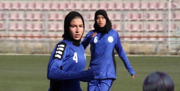 عکس فوتبال زنان افغانستان