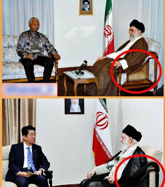 عکس عجیب داخل اتاق رهبری