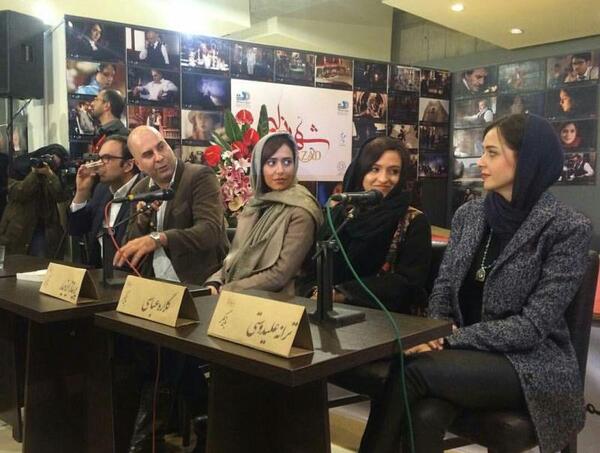 عکسهای ترانه علیدوستی در نشست خبری سریال شهرزاد