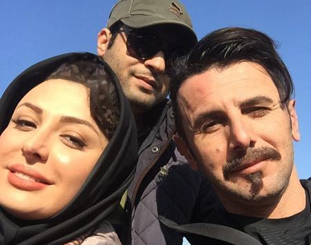 عکس امین حیایی خنده دار