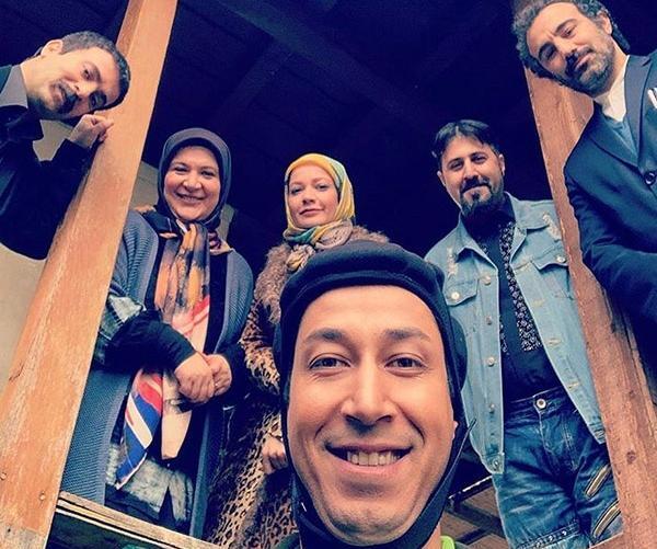 عکس بهرام افشاری در پایتخت شش