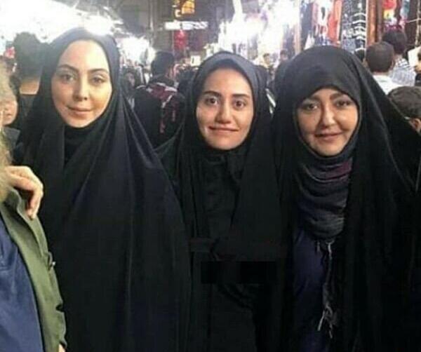 عکس الناز شاکردوست همراه خواهرش