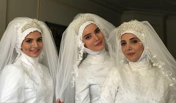 عکس عروس صحنه