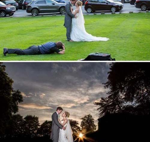 عکس عروس صحنه